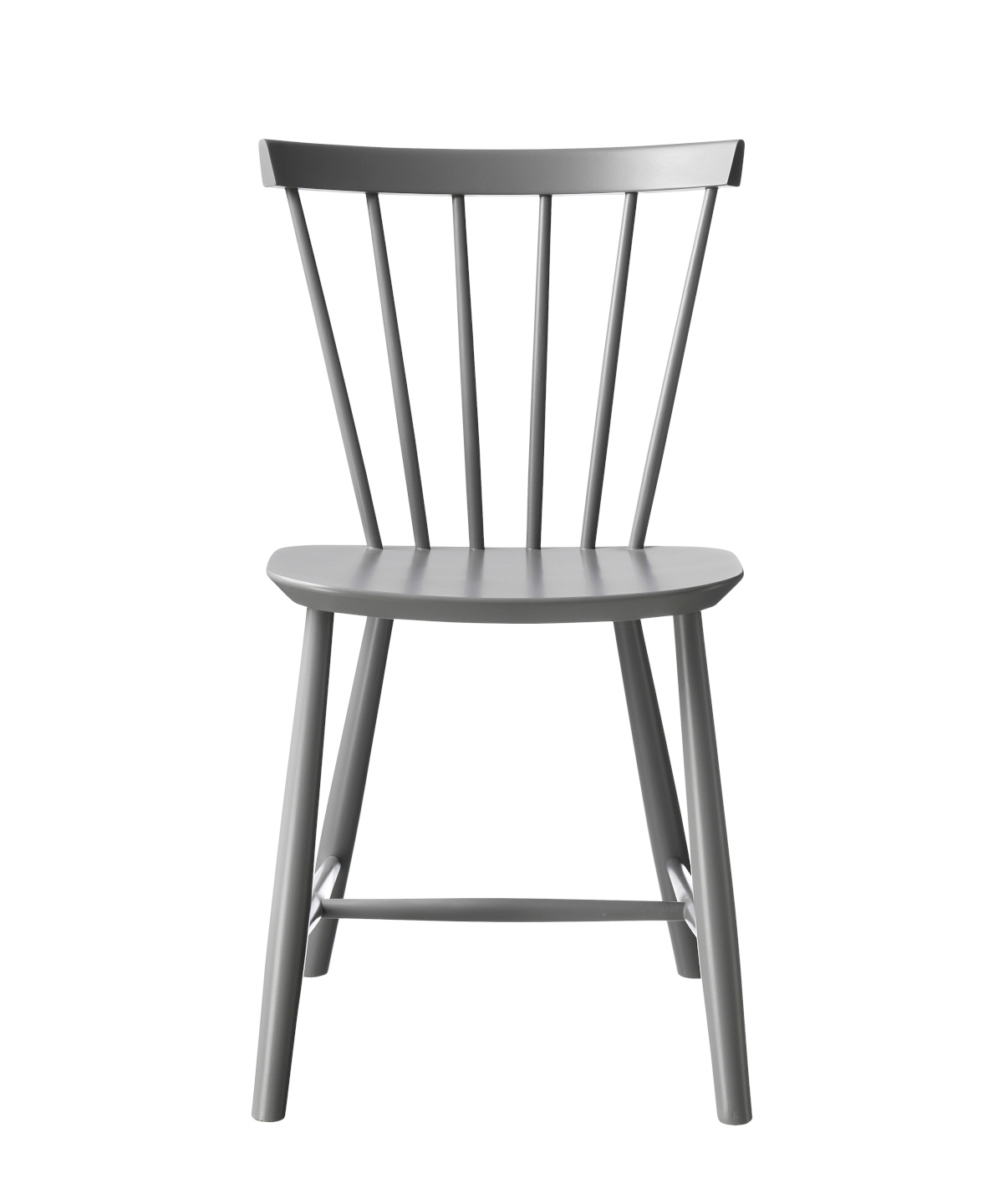 FDB Møbler J46 Stuhl, nordischer Design-Stuhl, ergonomisch, Buche grau, langlebig, funktional, nachhaltig