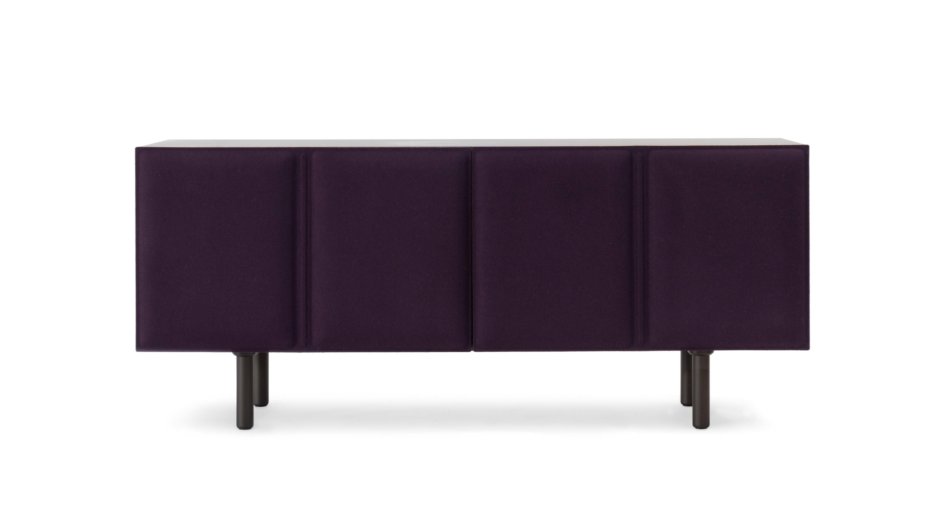 Magis Tacito Sideboard dark purple/orange – modernes Design Magis Tacito Sideboard, dunkelviolett/orange, modernes Design, langlebig, italienische Qualität, stilvoll
