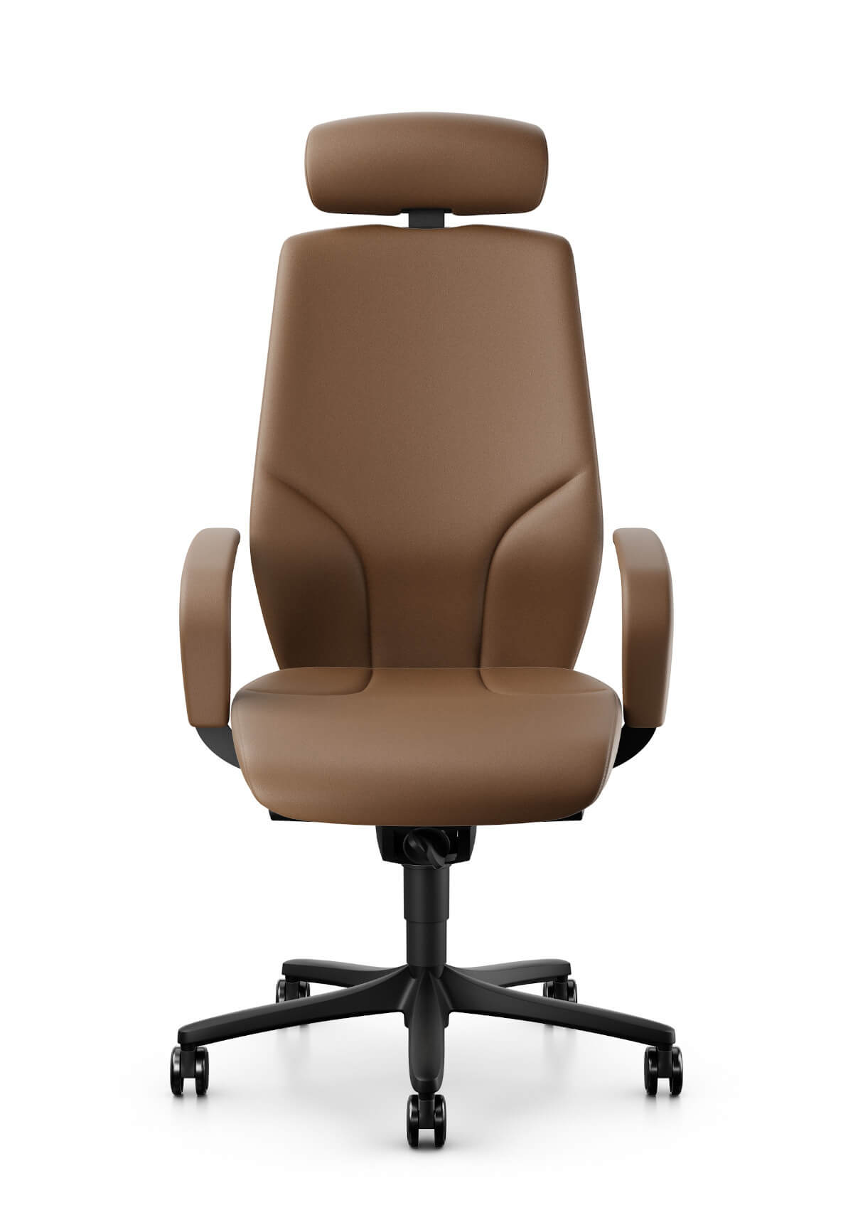 Giroflex 64-9878-24H ergonomischer Bürostuhl mit Armlehnen und Kopfstütze, entwickelt für intensiven 24H-Einsatz