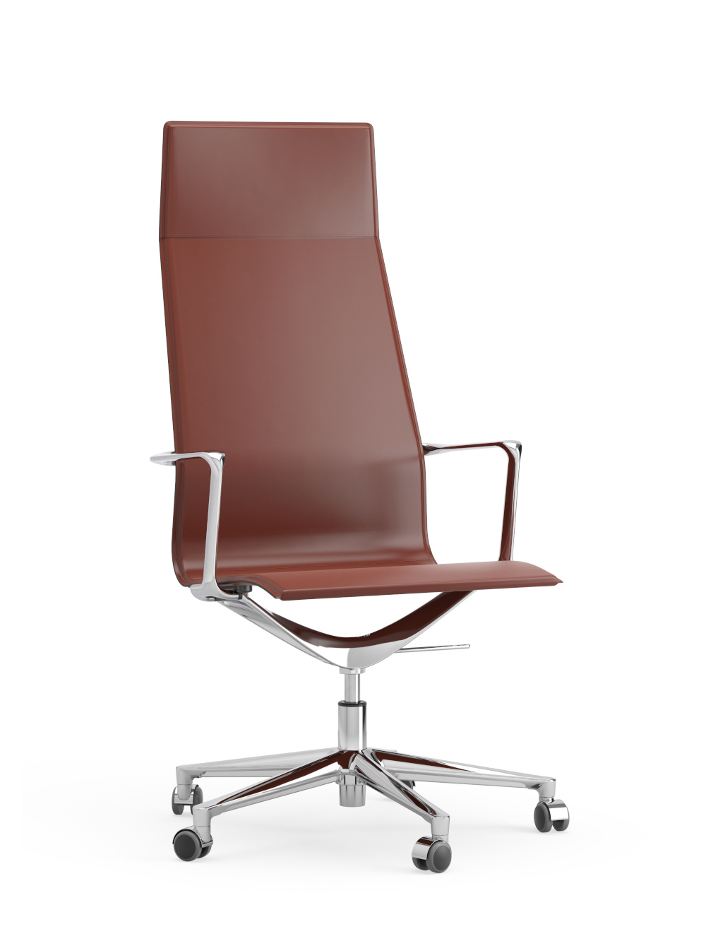 Kuna Chair with Headrest, 5 star base Bürodrehstuhl