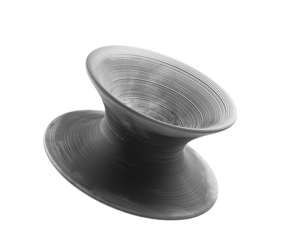 Magis Spun Sessel bicolour, drehbarer Design-Sessel, ergonomisch, modern, komfortabel, italienisches Design