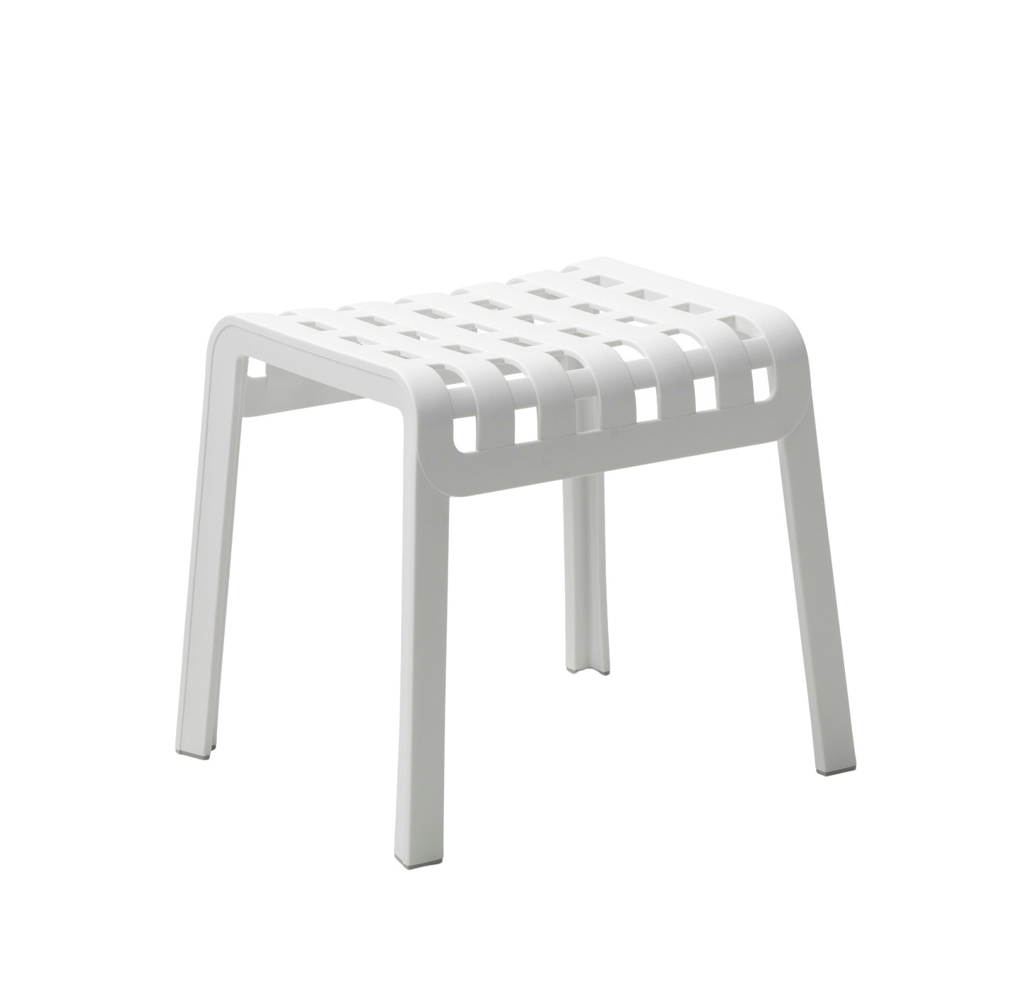 Nardi Poggio Hocker Weiß – stilvoller und langlebiger Hocker für Garten und Terrasse Nardi Poggio Hocker in Weiß aus hochwertigem Kunststoff, ideal für den Außenbereich und moderne Gärten