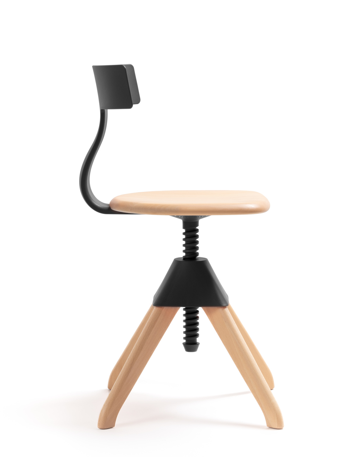 Magis Tuffy The Wild Bunch Stuhl schwarz, moderner Design-Stuhl, robust, langlebig, komfortabel