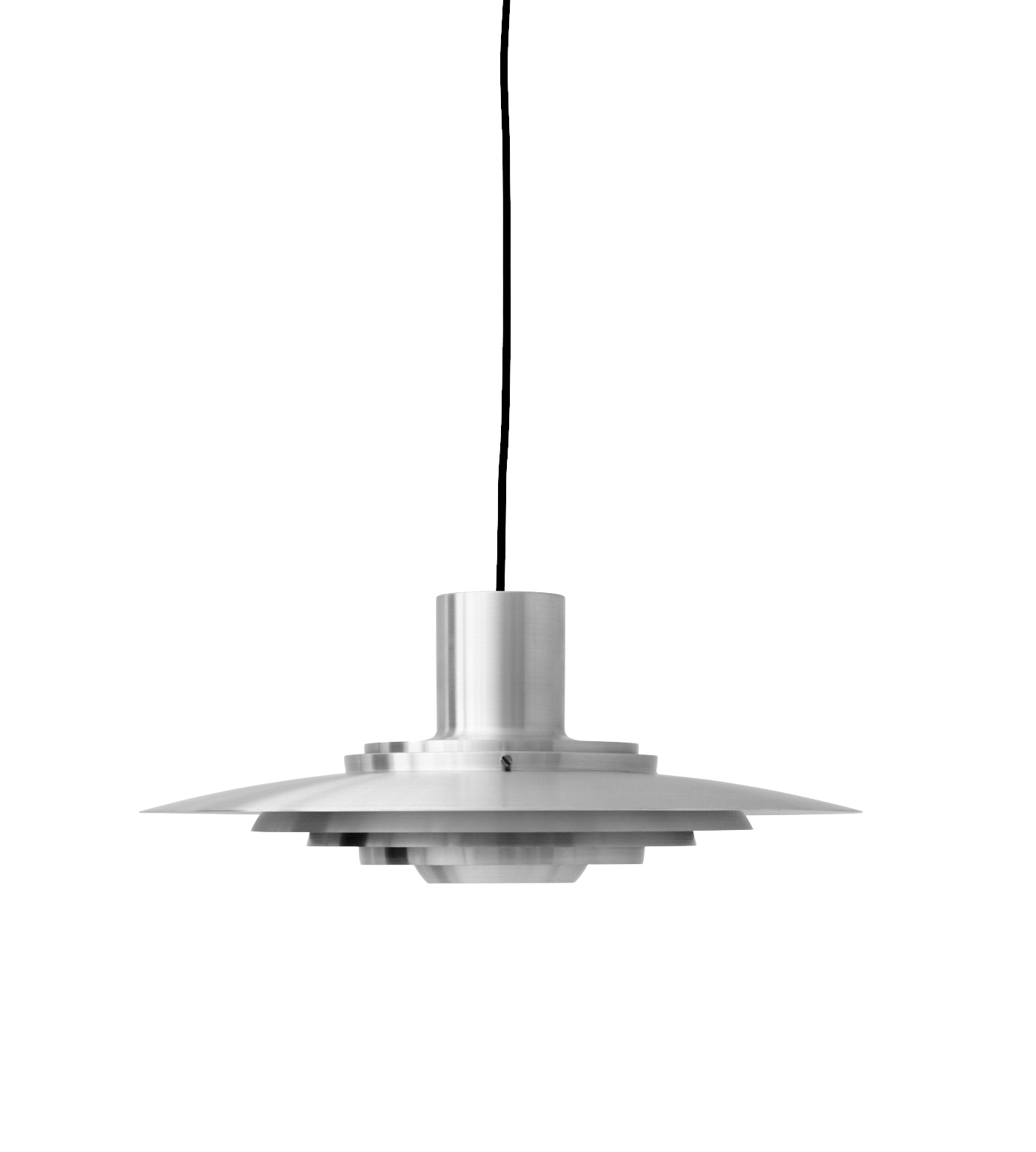 P376 KF1 Pendelleuchte, aluminium