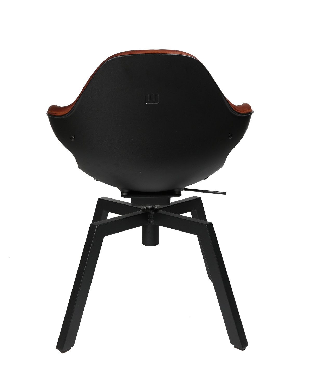 Wagner W-Loft Sessel höhenverstellbar, stabiler Vierkant-Stahlrahmen, komfortabel und elegant