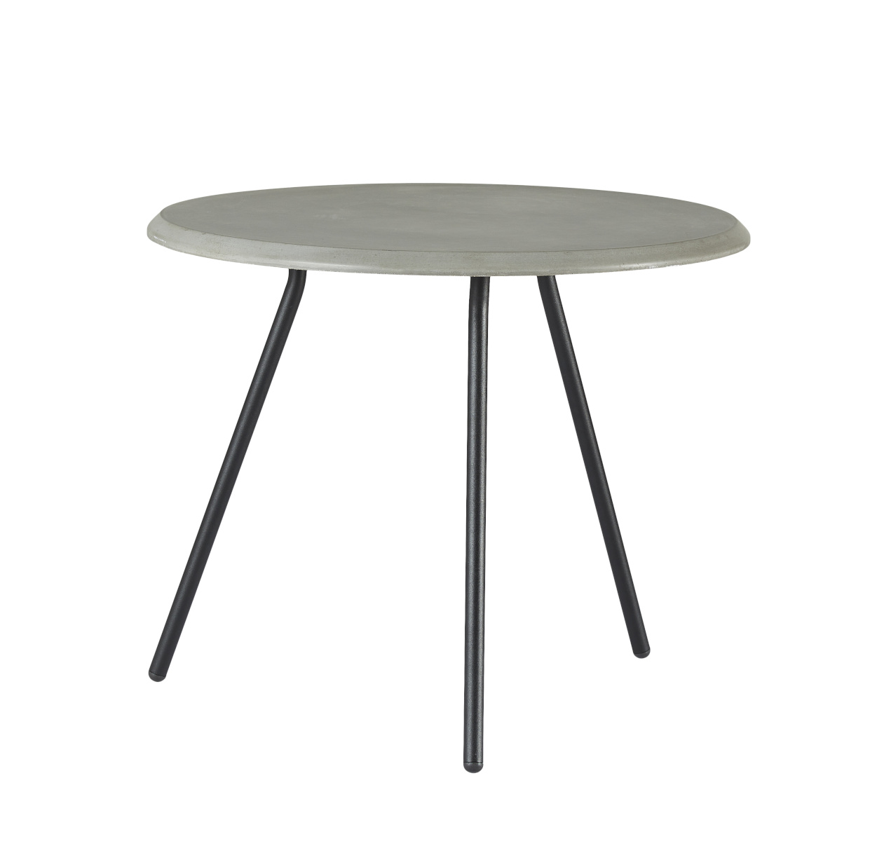 Soround Couchtisch, Ø 60 x H 49 cm, grau faserbeton Soround Couchtisch, Ø 60 x H 49 cm, grau faserbeton