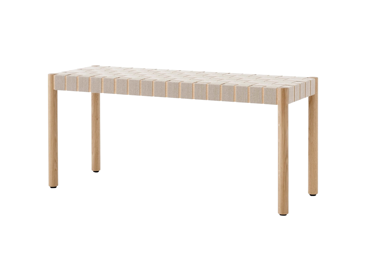 Betty TK4 Bank, eiche natur / gewebe natur