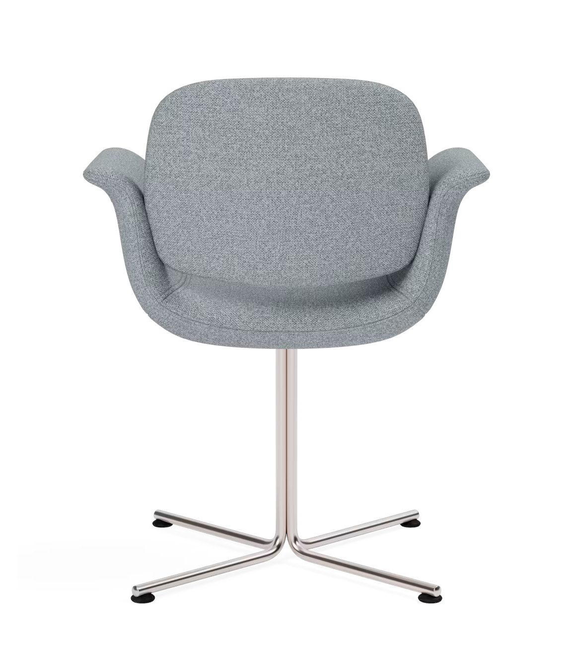 Flamingo Chair, leder max 98 schwarz