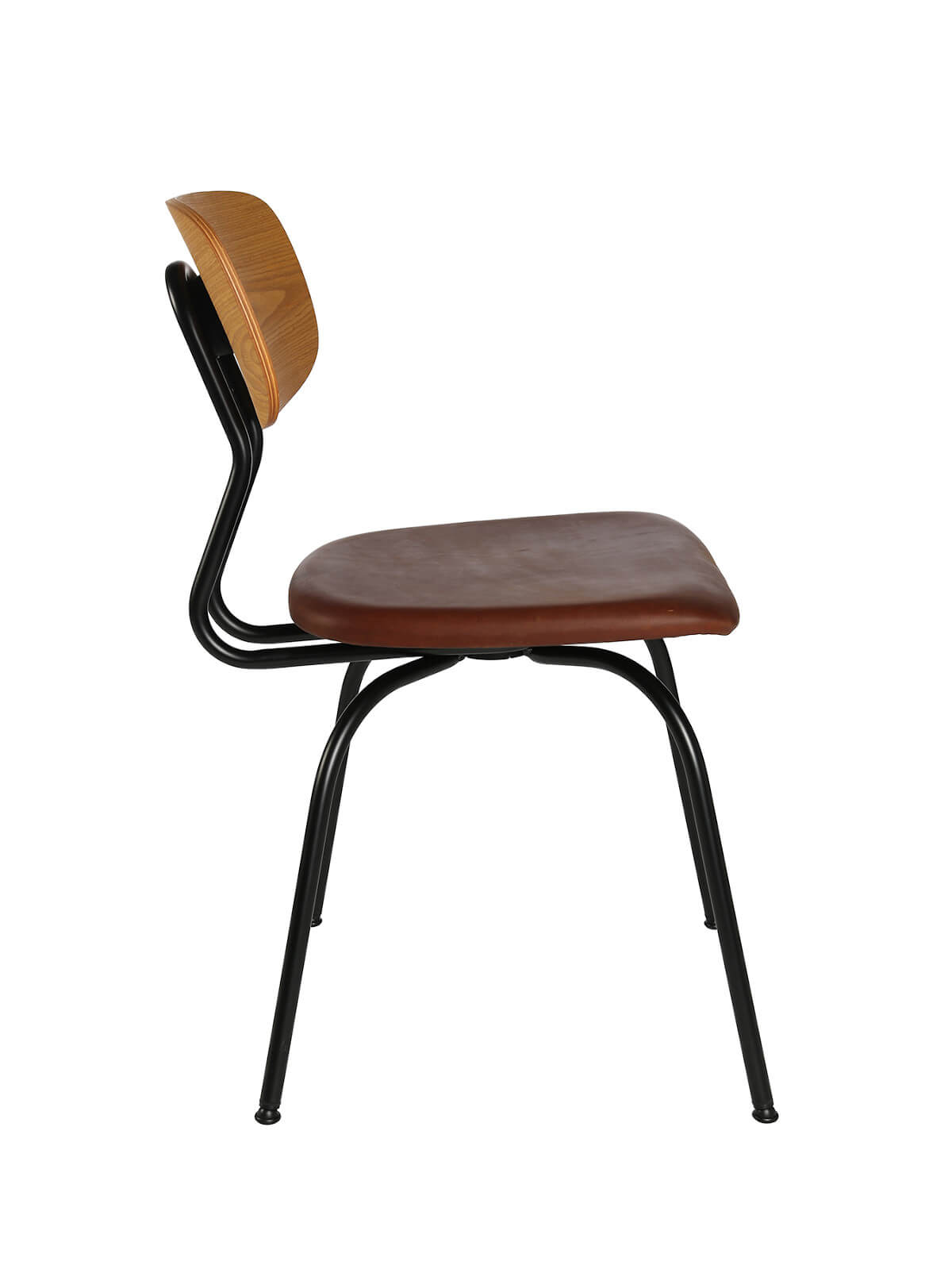 Eleganter Wagner W-1970 Stuhl mit Sitzkissen, komfortabler Design-Besucherstuhl mit klarer Formensprache