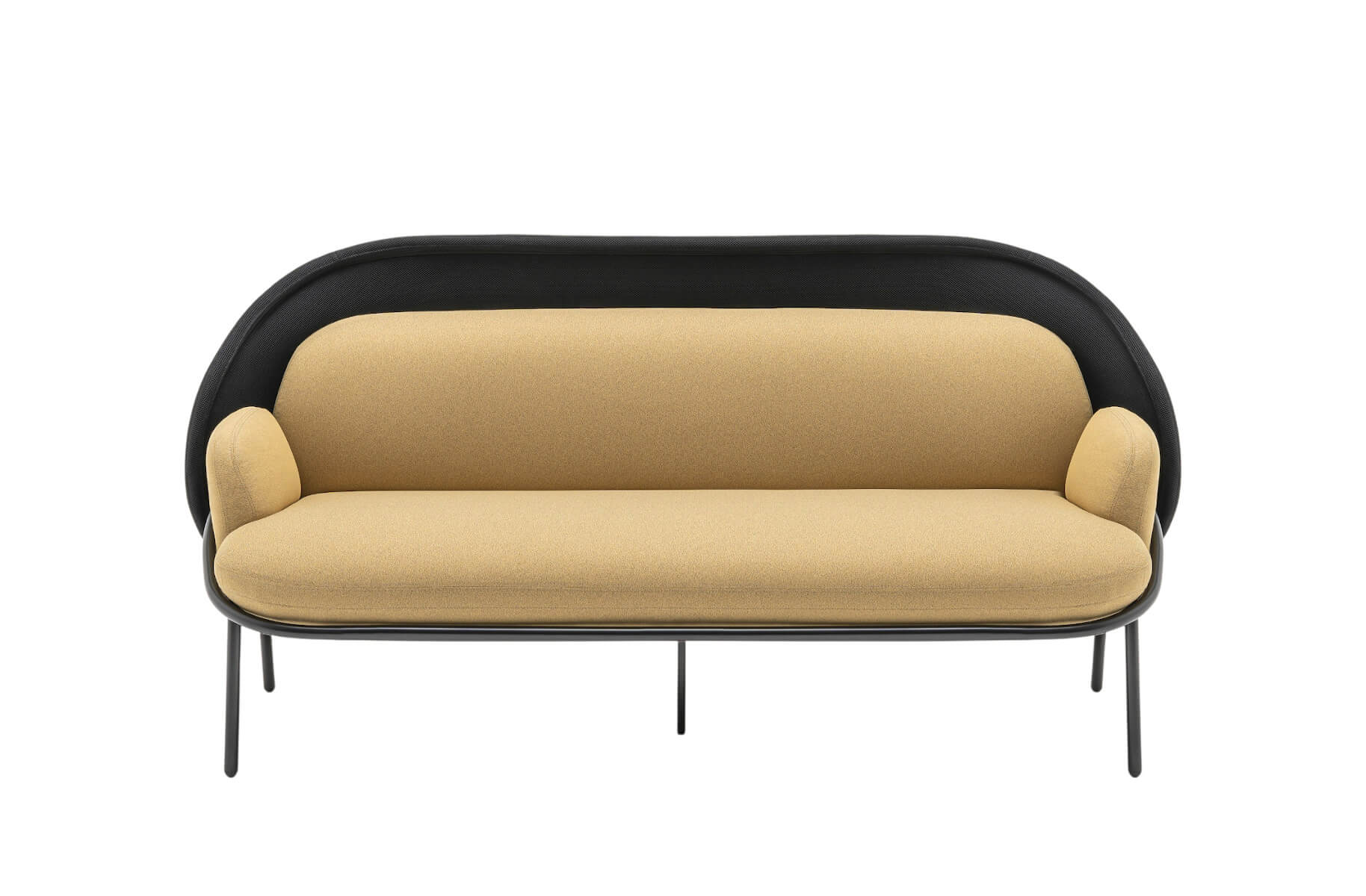 Mesh Highback Sofa mit niedrigem Schirm Mesh Highback Sofa mit niedrigem Schirm