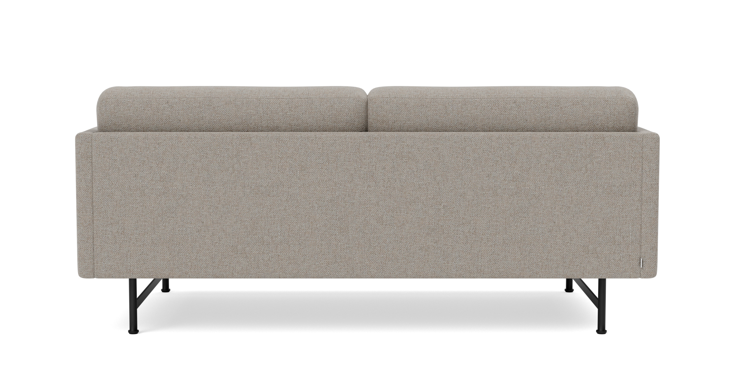 Calmo Sofa 2-Sitzer, 80 cm, eiche lackiert / sannava 717