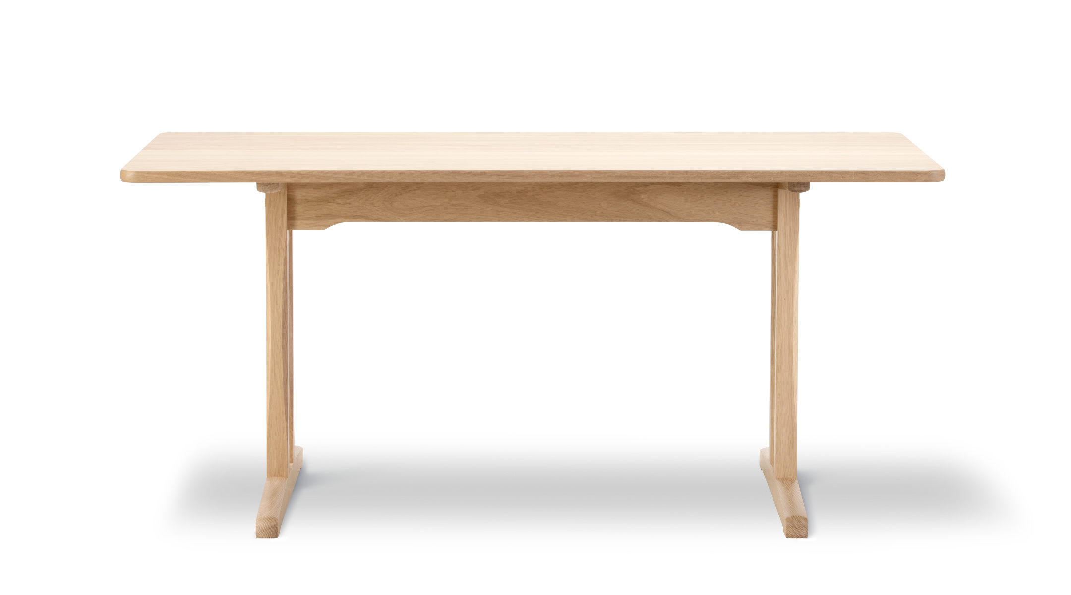 C18 Mogensen Shaker Esstisch, 160 x 80 cm, eiche geseift