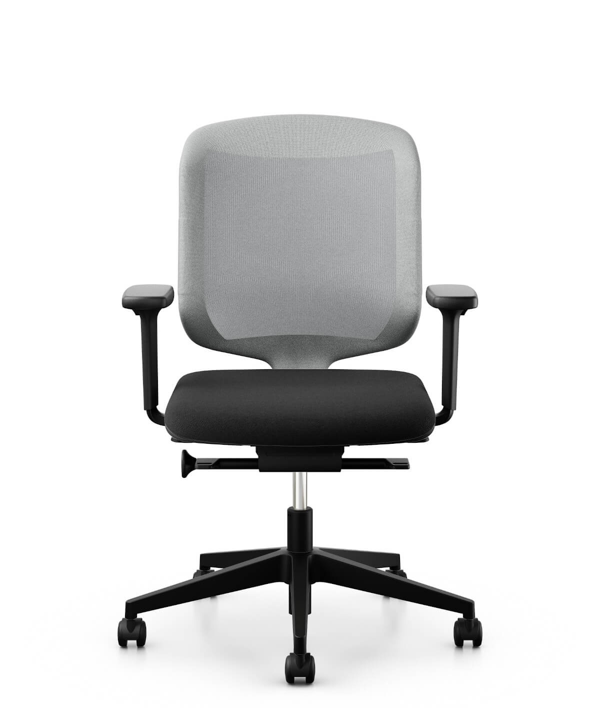 Giroflex 434-3019 Bürodrehstuhl, Netzrücken für optimale Belüftung, höhenverstellbar, komfortabel arbeiten