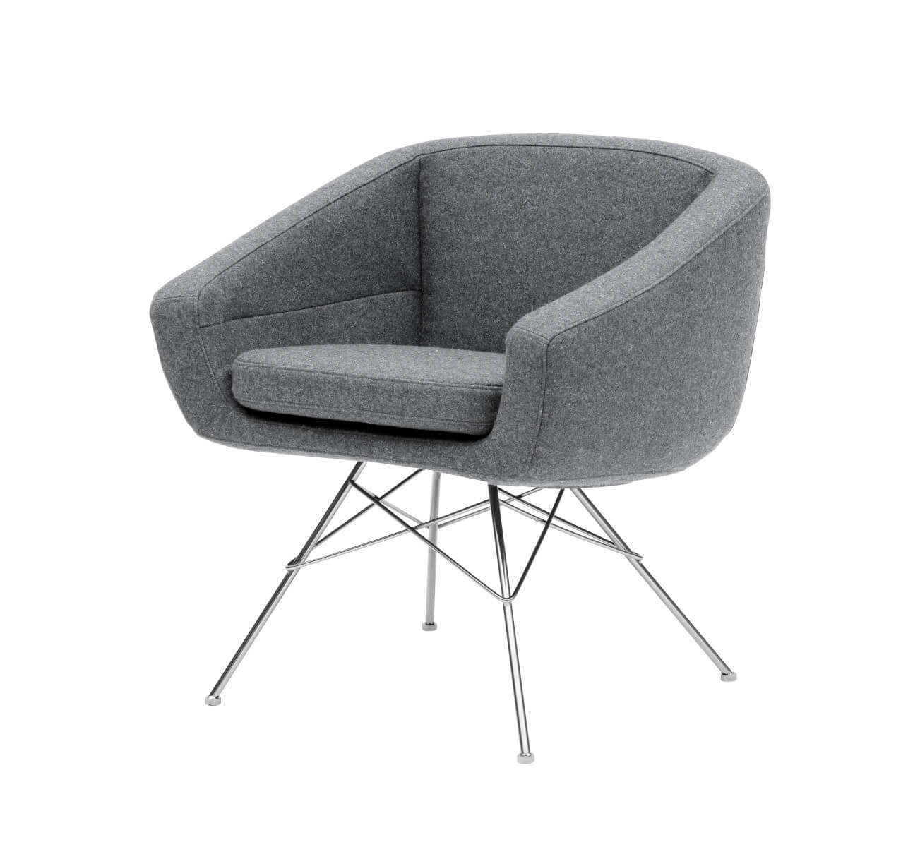 Softline Aiko Design-Sessel mit bequemer Polsterung, ideal für moderne Wohnkonzepte