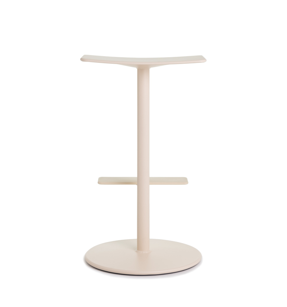 Magis Sequoia Barhocker 66 cm, elfenbein, stabiler Barstuhl, ergonomisch, leicht, hochwertiges italienisches Design