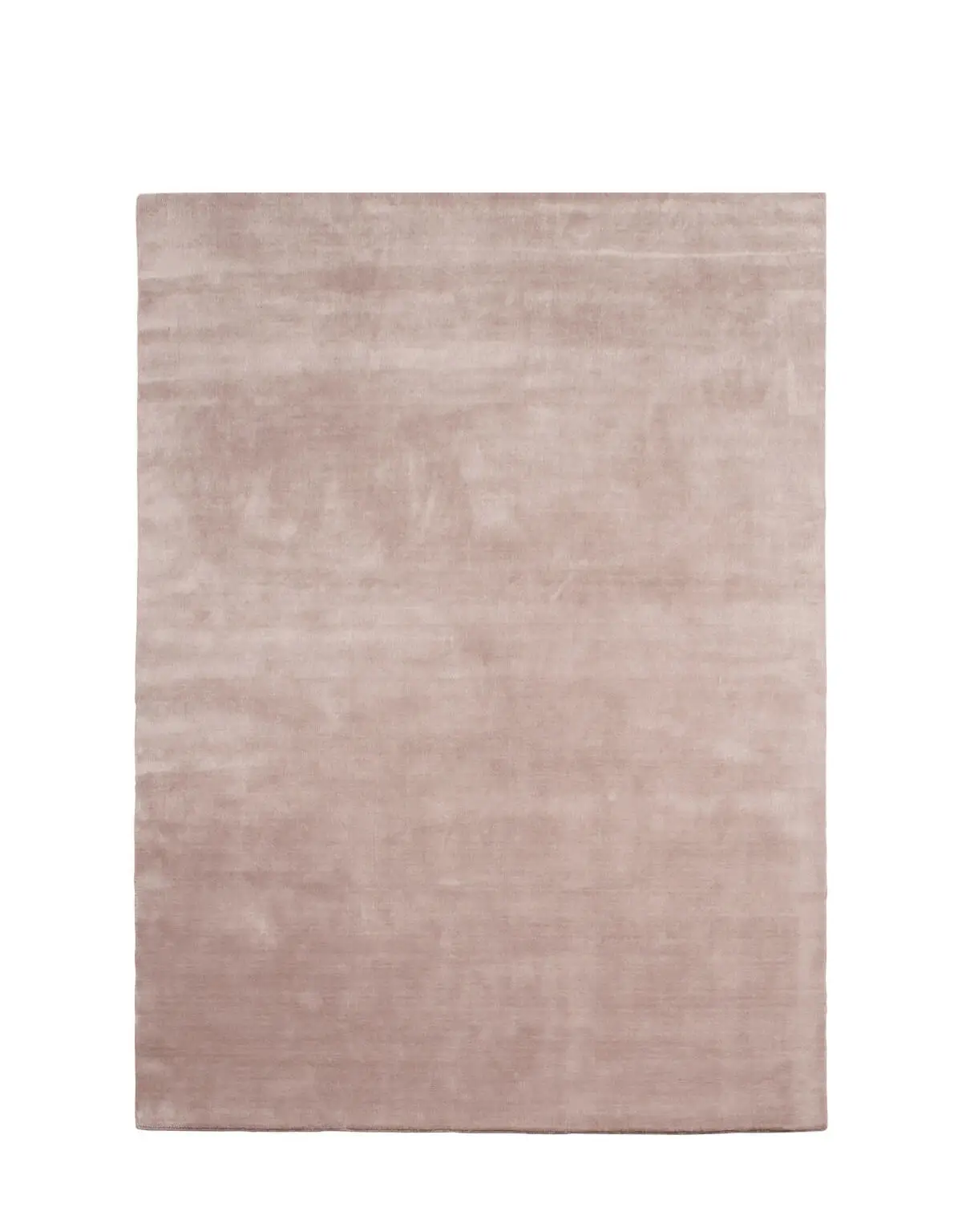 Rechteckiger Massimo Copenhagen Earth Bamboo Teppich in Nougat Rose mit zarter rosébeiger Farbgebung und sanften Schattierungen.