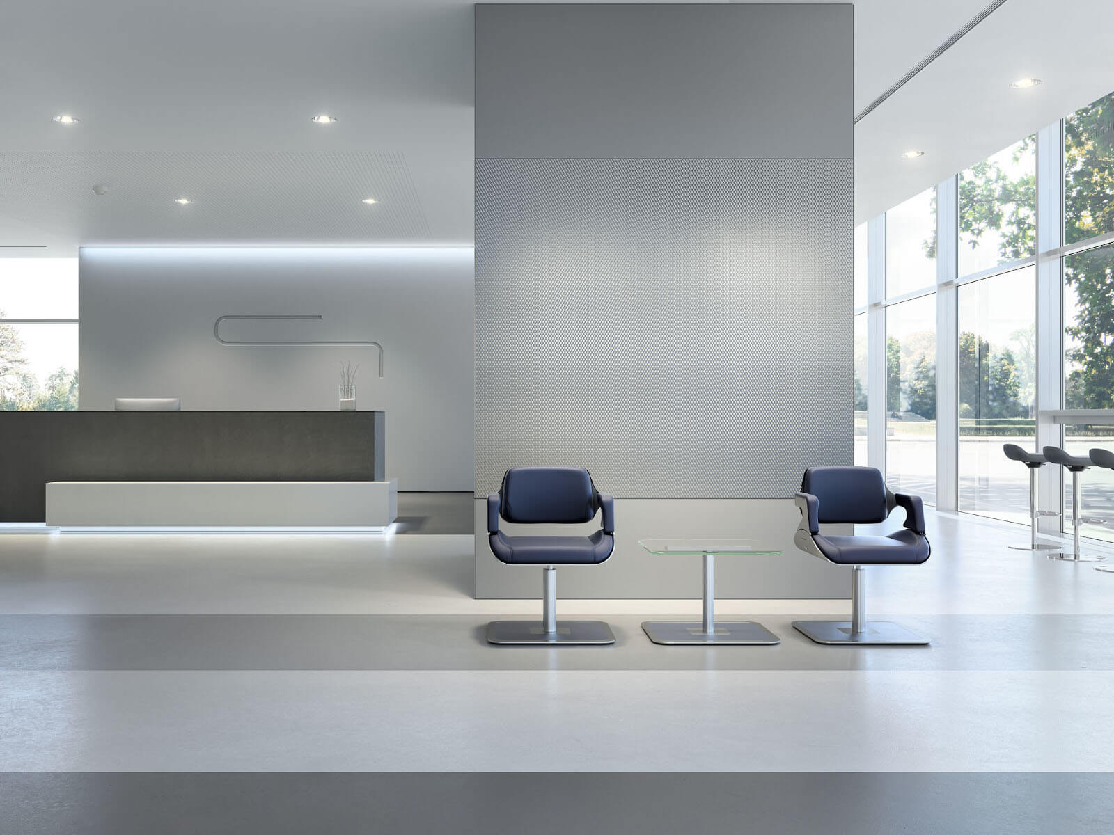 Interstuhl Bürodrehstuhl Silver 162S mit verstellbarer Rückenlehne, hochwertiger Verarbeitung und edler Optik.