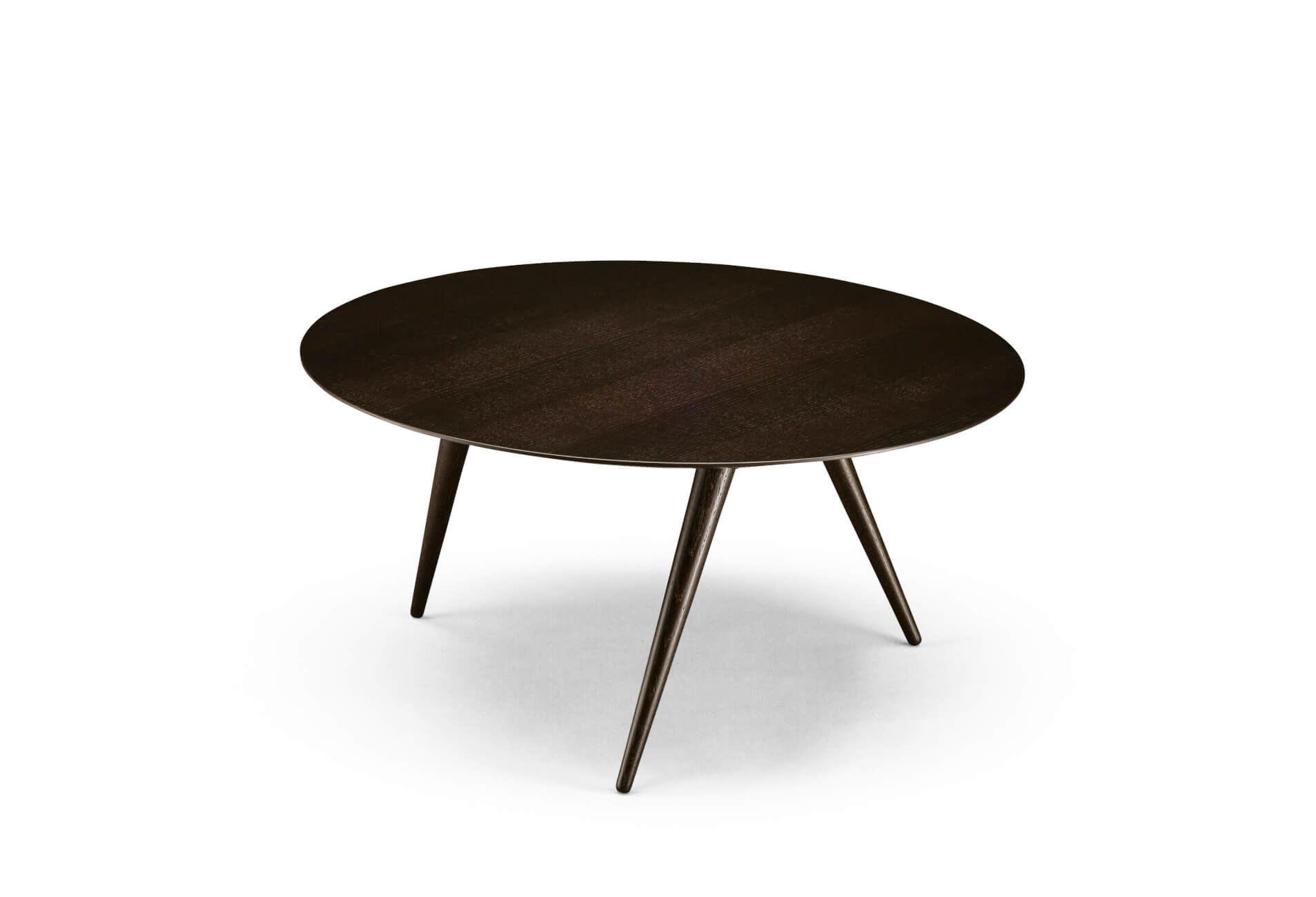 Turn Low Couchtisch, eiche geräuchert