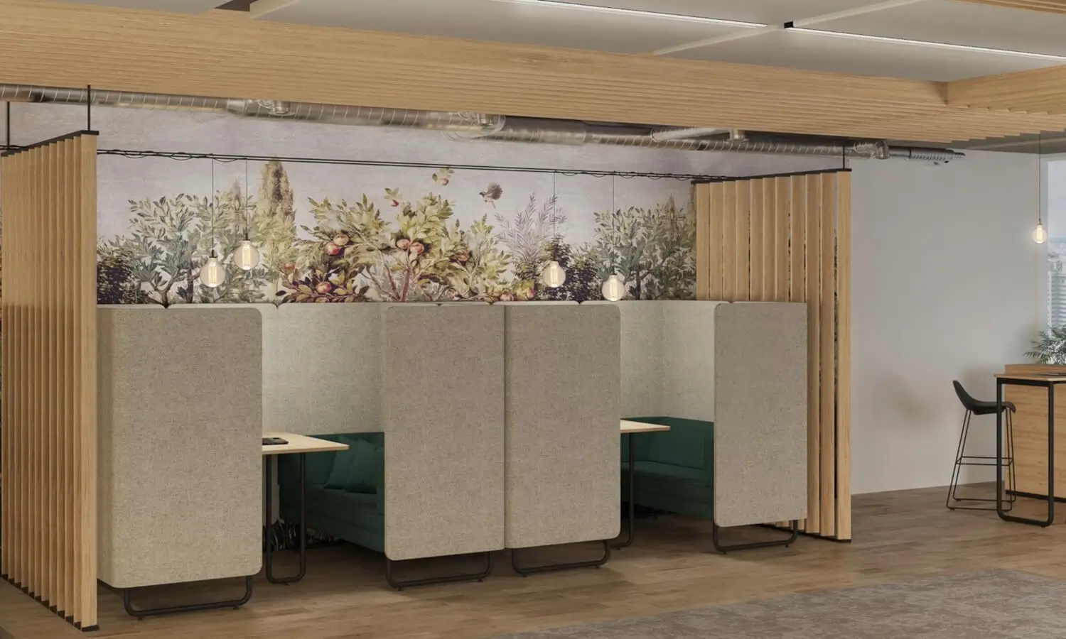 Nowy Styl Play&Work Sofa für ruhige Arbeitsplätze und kommunikative Zonen in modernen Büroeinrichtungen.