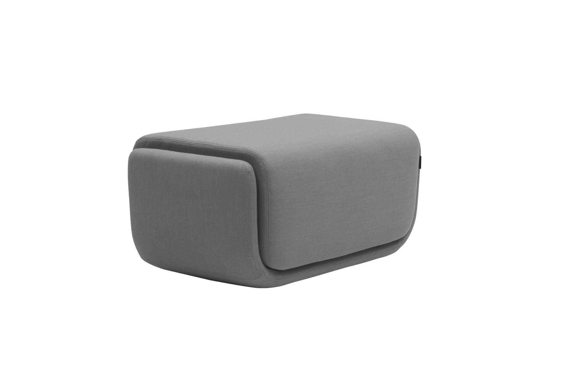 Softline Basket Hocker small, moderner Pouf mit klarer Form, vielseitig nutzbarer Sitzhocker für zeitgemäße Wohnräume