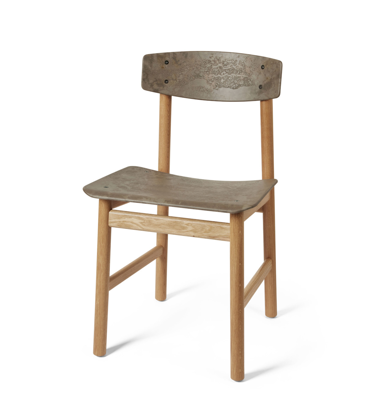 Conscious Chair 3162, eiche geölt / coffee waste dark