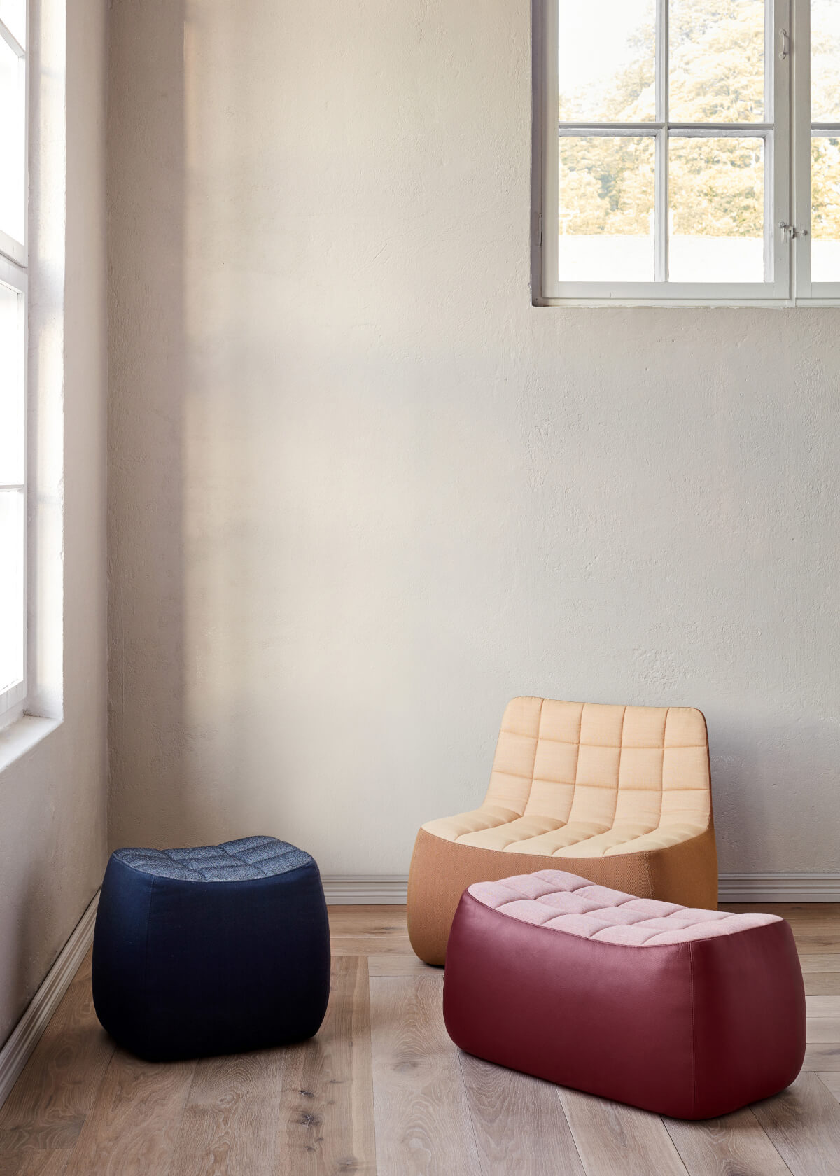 Yam Lounge Chair, brown (Brusvik 66)