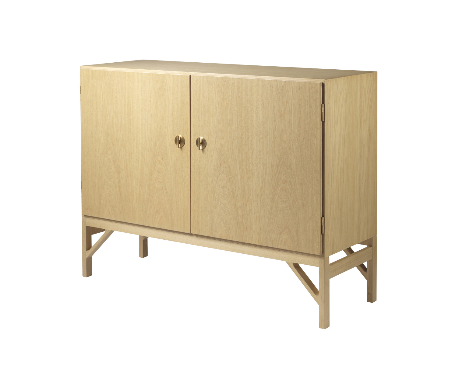 FDB Møbler A232 Sideboard, naturbelassene Eiche, skandinavisches Design, nachhaltig, elegant