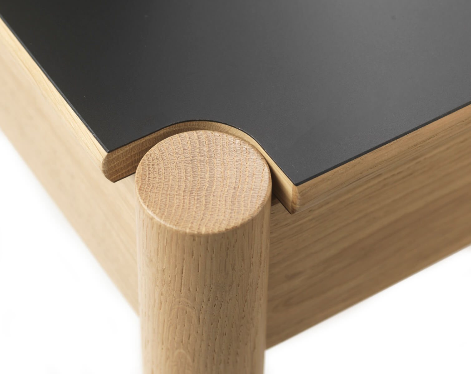 FDB Møbler C44, nachhaltiger Couchtisch, FSC®-Eiche, schlicht und robust