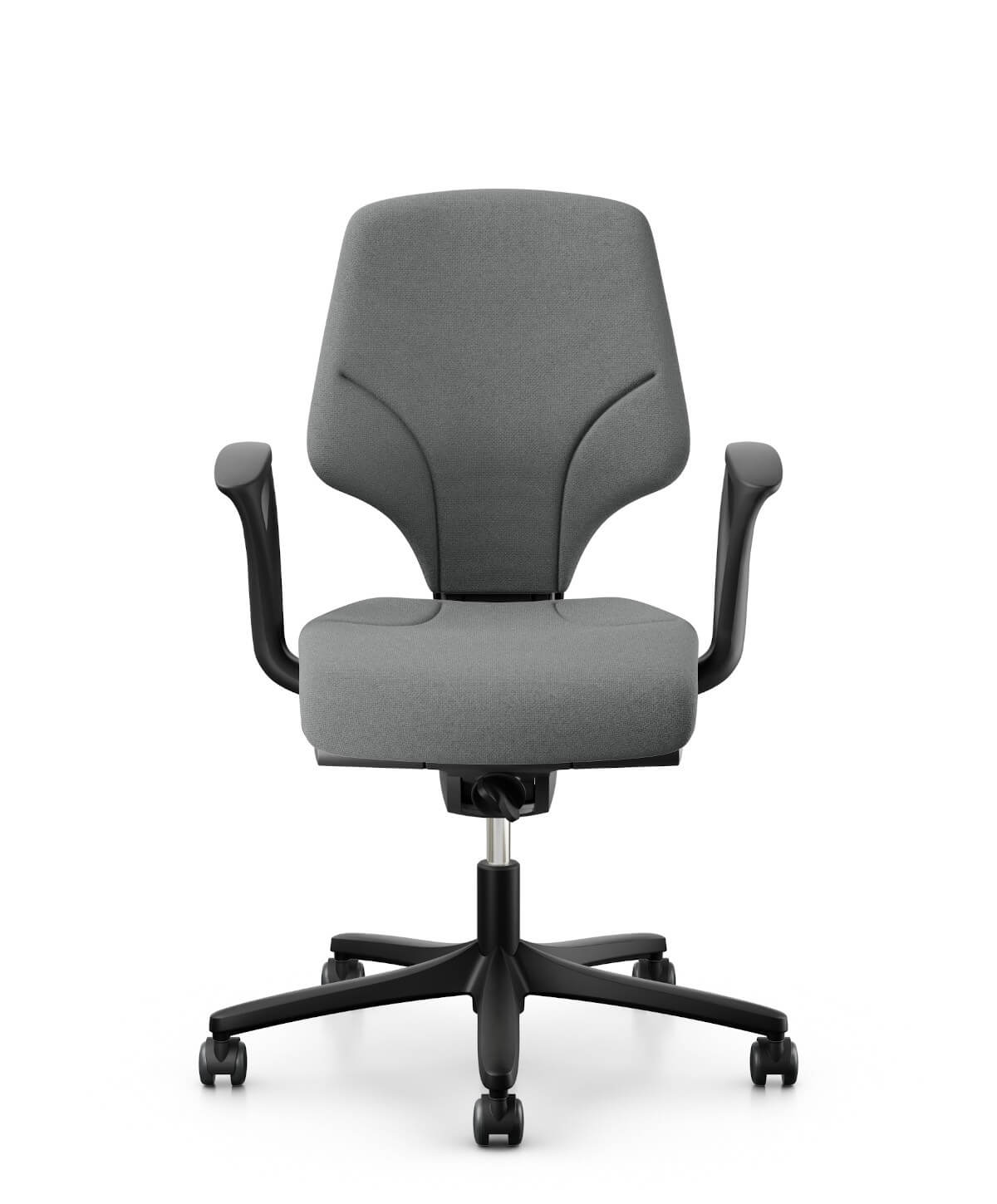 Giroflex 64-3078 Bürostuhl ergonomisch, höhenverstellbar, komfortable Rückenlehne, moderner Drehstuhl für Büro & Homeoffice