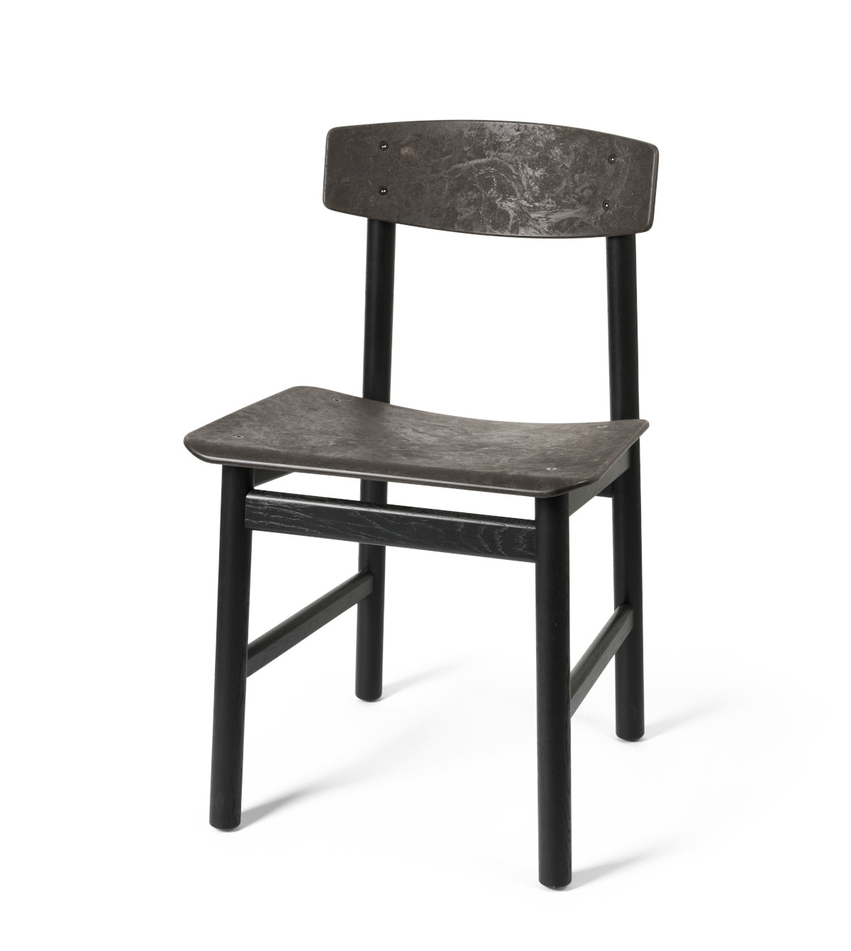 Conscious Chair 3162, eiche schwarz gebeizt / coffee waste black