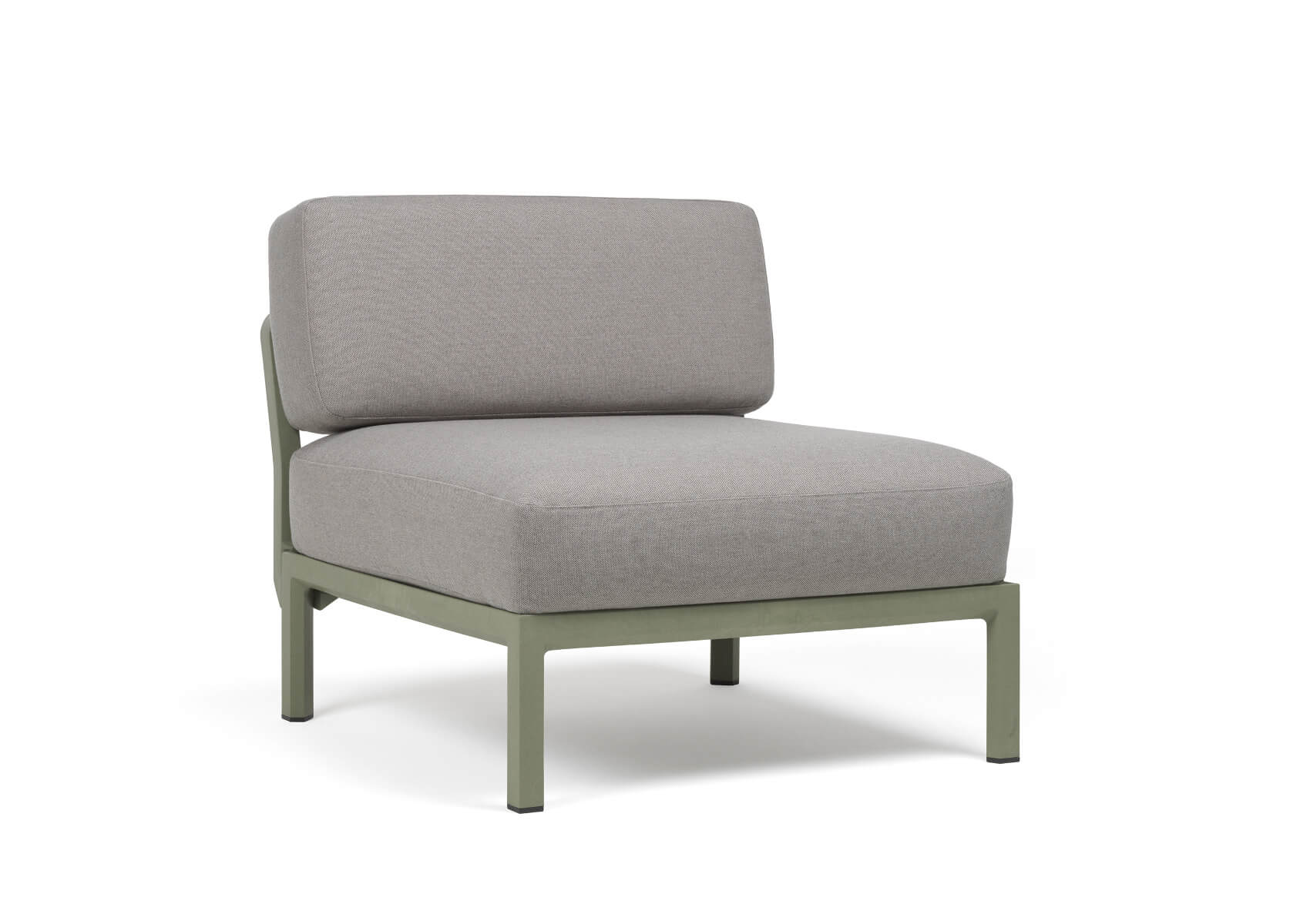 Nardi Maximo Modulsofa Mittelelement, cactus/lava Sunbrella, wetterfest, langlebig, modernes italienisches Design