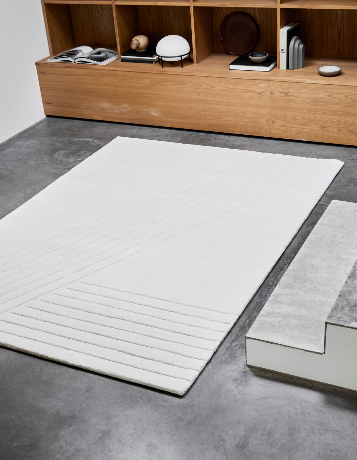 Kyoto Teppich, 170 x 240 cm, off white