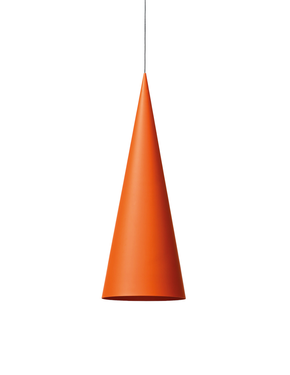 w151 Extra large pendant s1 Pendelleuchte, red orange