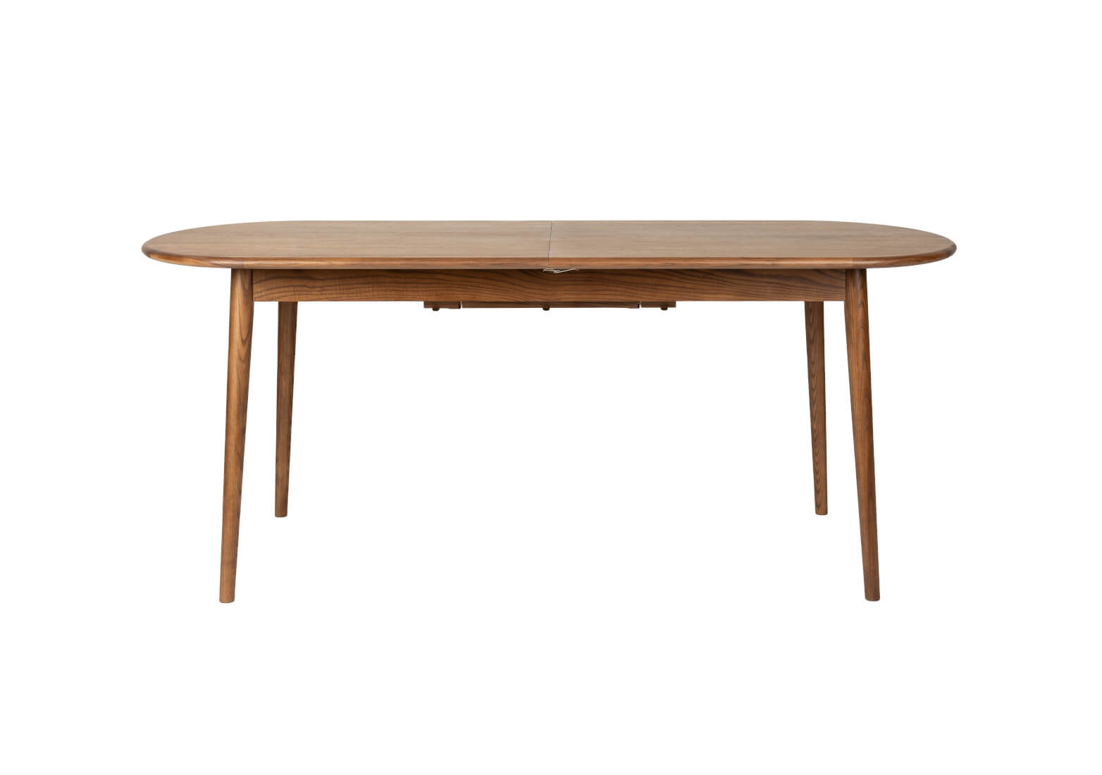 Twist Oval Ausziehtisch, walnuss