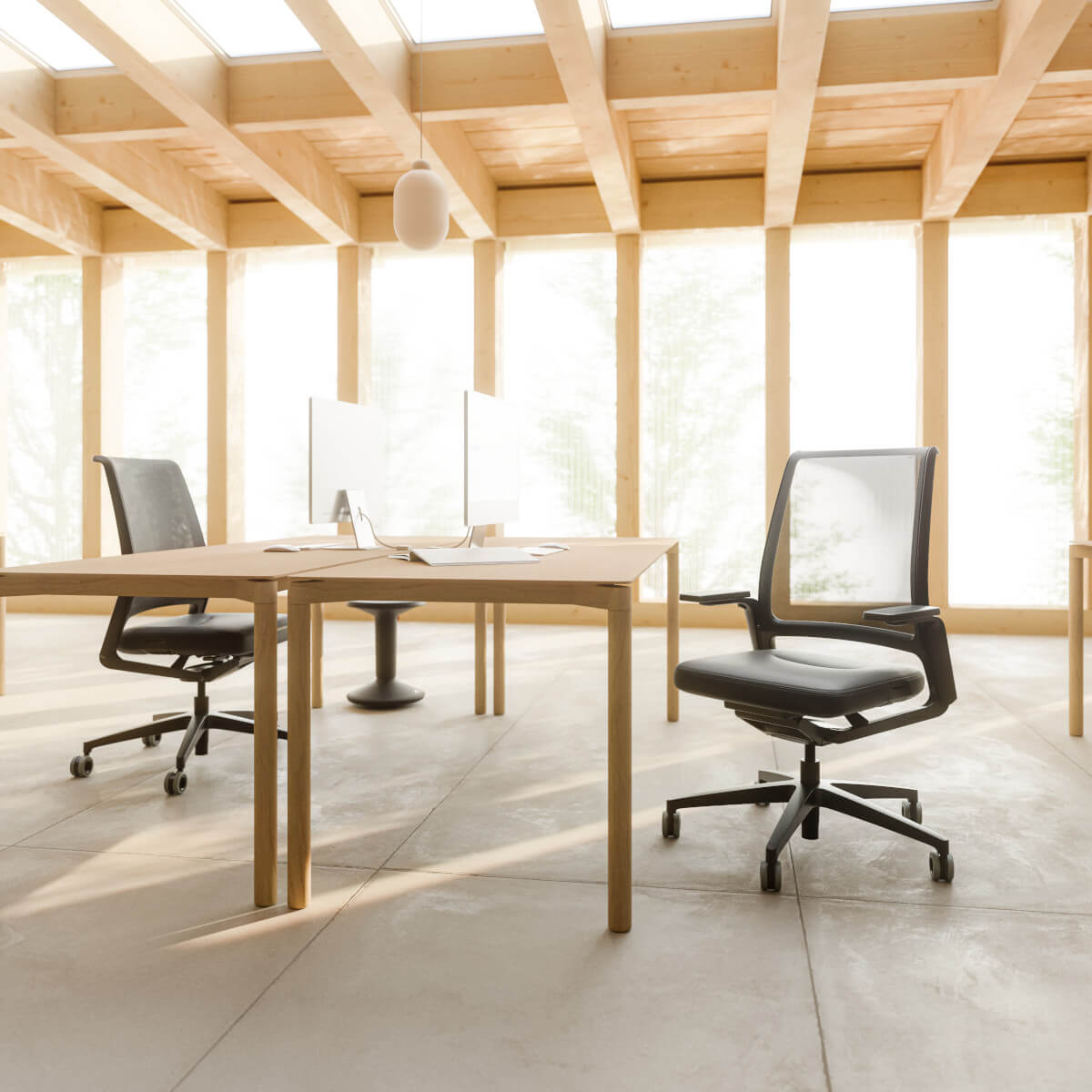 Bürodrehstuhl VINTAGEis5 27V4 von Interstuhl, ergonomisch, langlebig und hochwertig verarbeitet für modernes Büro.