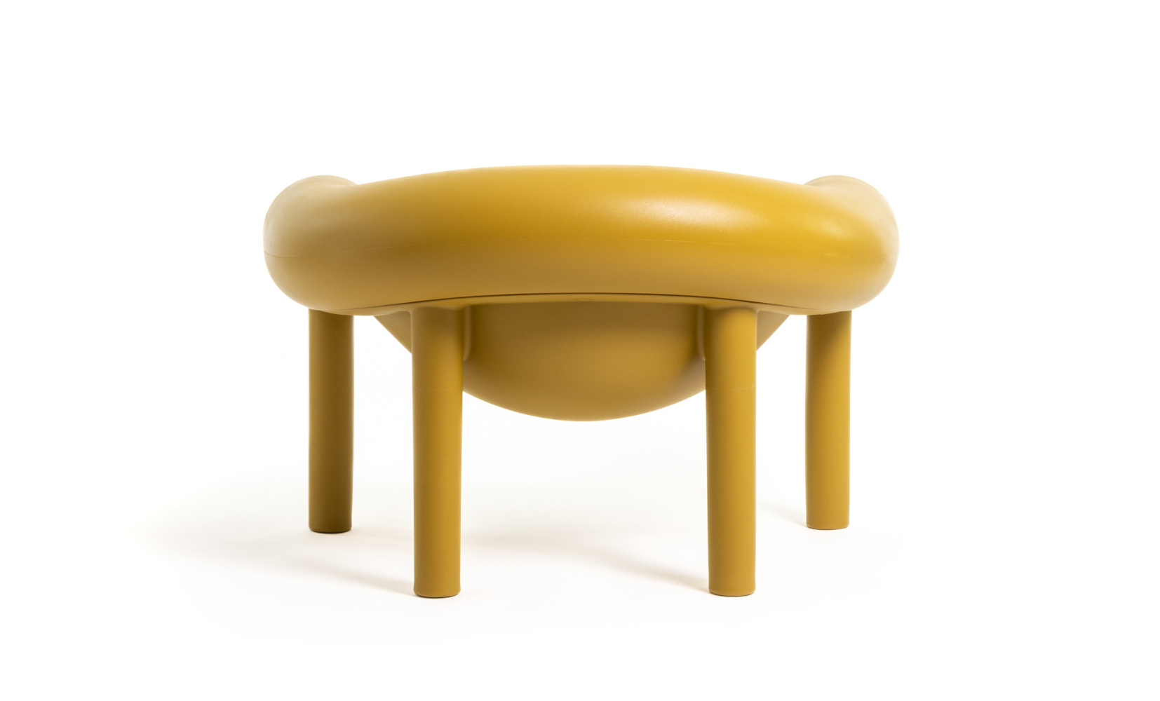 Magis Sam Son Sessel curry, ergonomisch, bequemer Lounge-Sessel, langlebig, italienisches Design