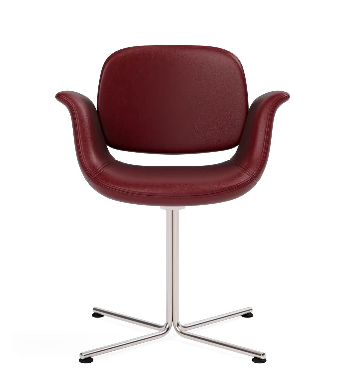 Flamingo Chair, leder max 93 indian red