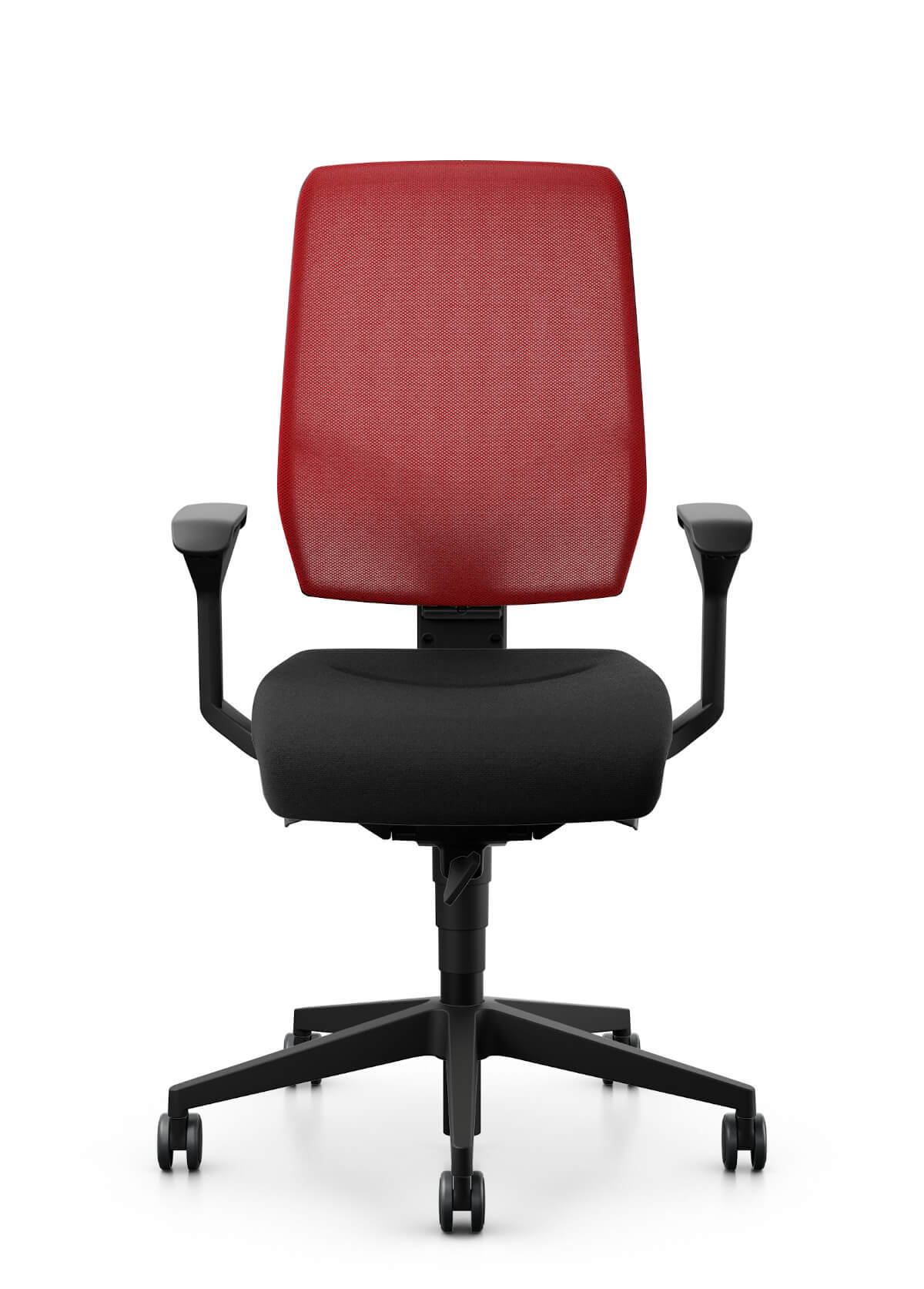 Giroflex Bürostuhl 68-3519 mit flexiblem Netzrücken, ergonomischer Unterstützung und verstellbarer Sitzhöhe