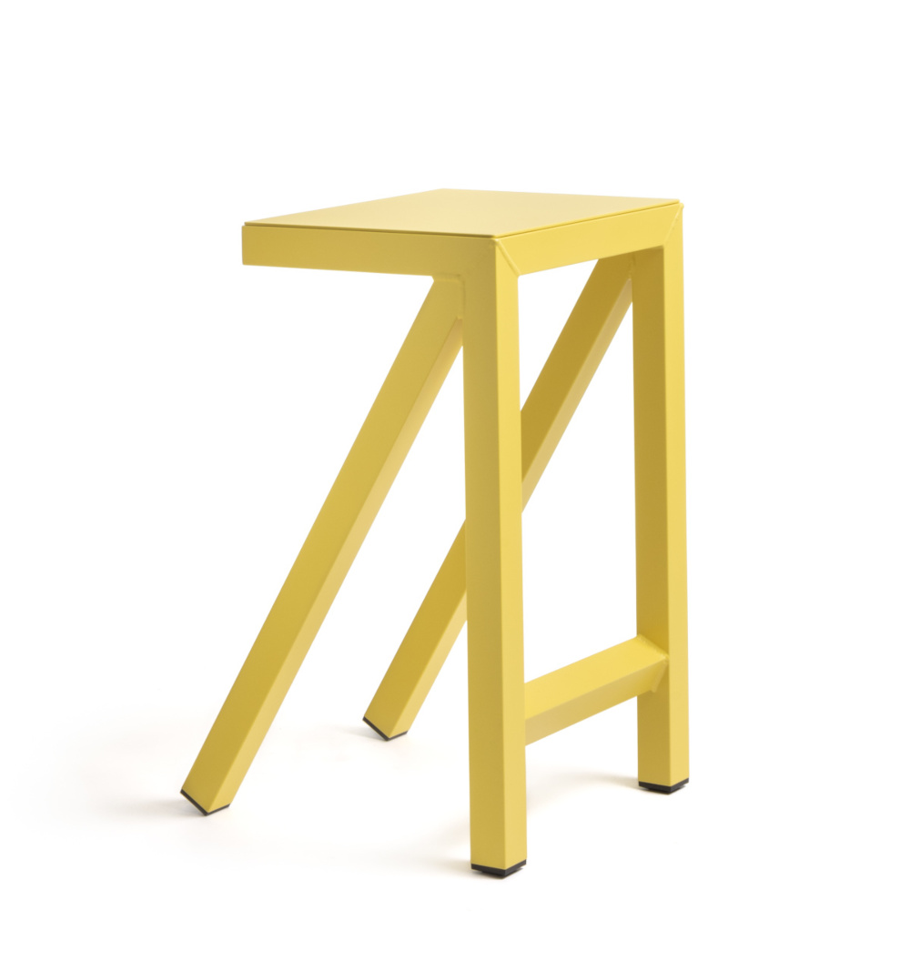 Magis Bureaurama Barhocker 62 cm – gelber Design-Stuhl Magis Bureaurama Barhocker 62 cm, gelb, moderner Design-Barstuhl, ergonomisch, langlebig, italienisches Design