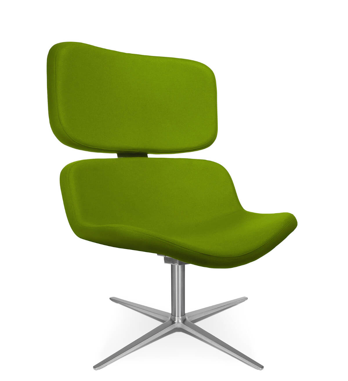 Design-Loungesessel von Wagner mit komfortabler Polsterung, stilvoller Linienführung und hochwertiger Verarbeitung.