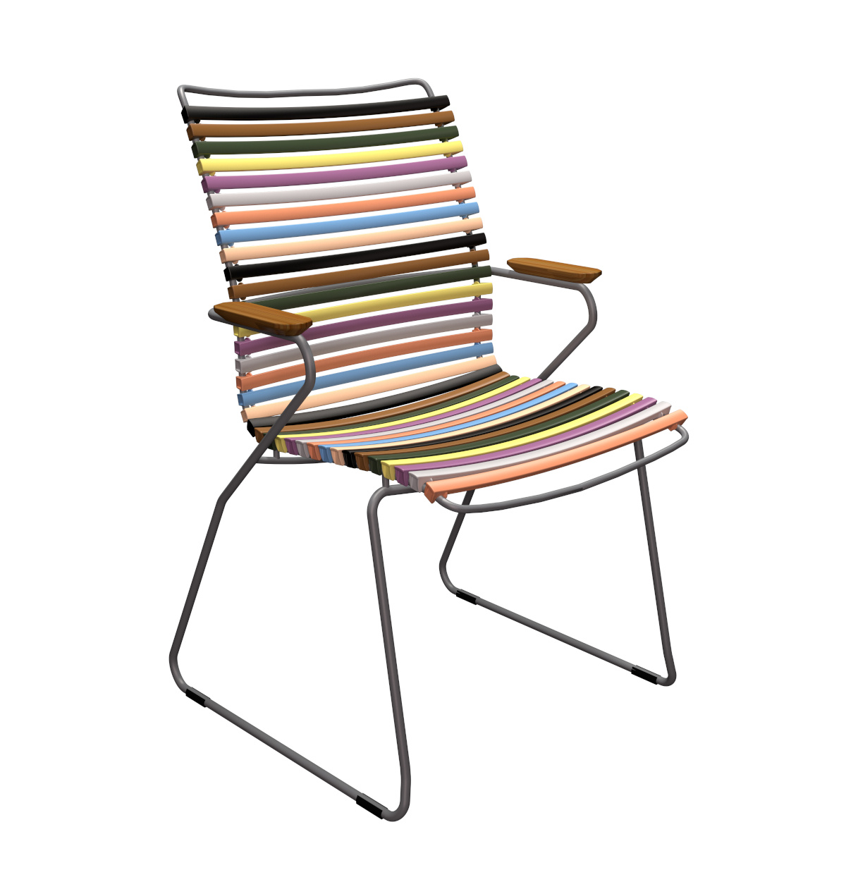 Click Armlehnstuhl mit hohe Rückenlehne, multicolor 1