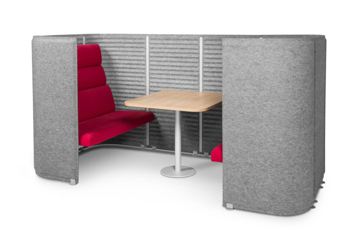 Noti Soundroom Meetingpoint mit Tisch Design Möbel