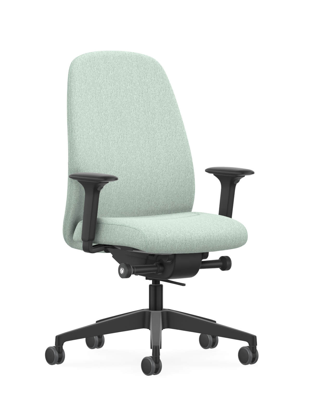 Moderner Bürodrehstuhl Interstuhl HJ166 aus der HEJis3 Serie, ideal für ergonomische Arbeitsplätze.
