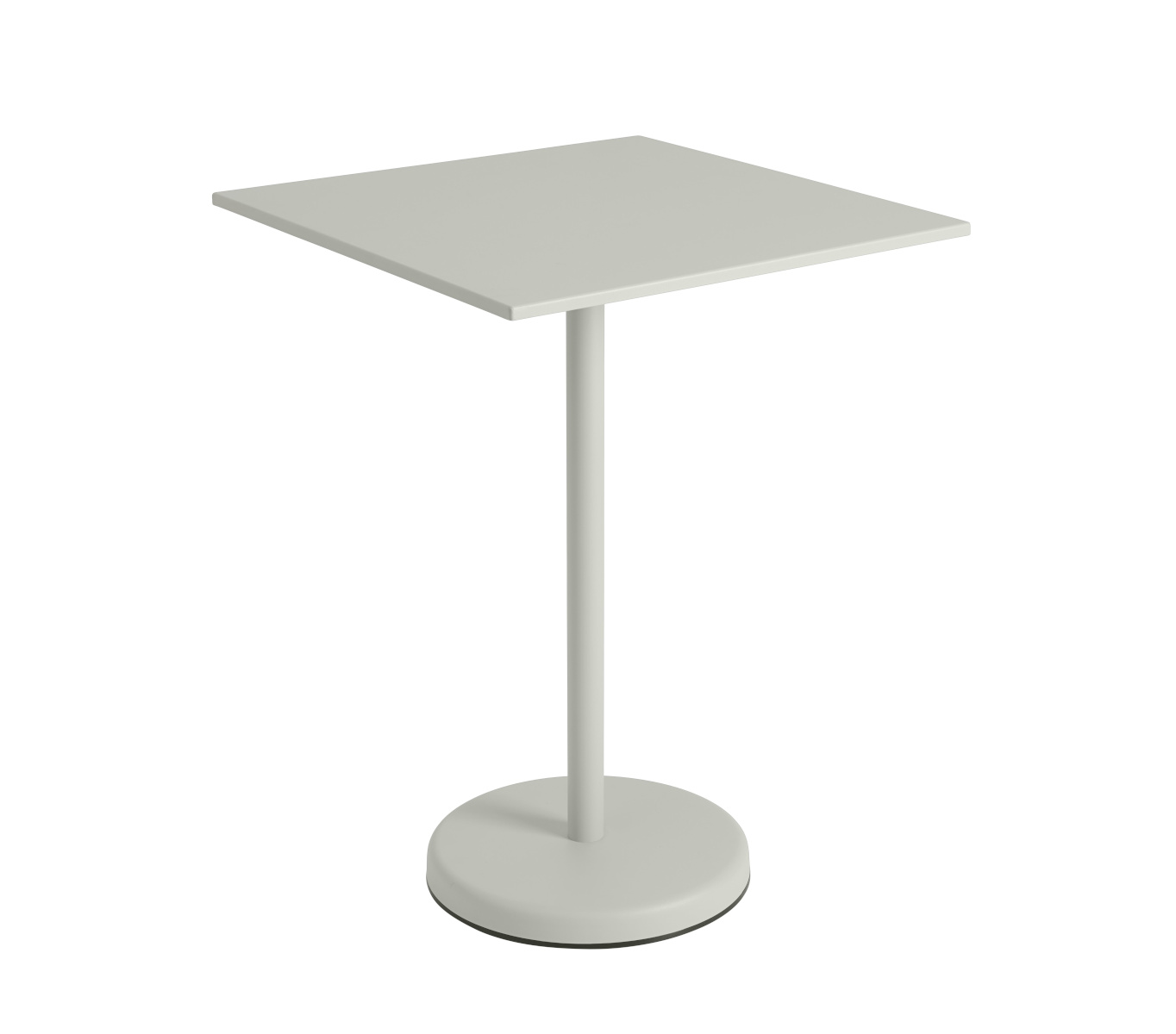 Linear Steel Tisch, höhe 95 cm, grau