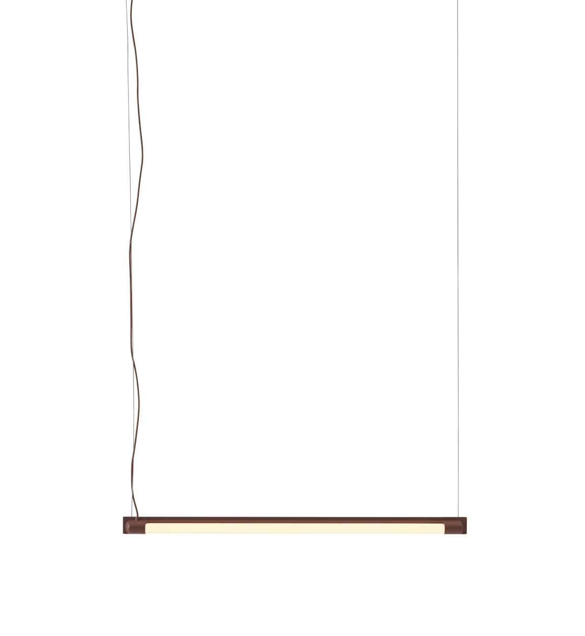 Fine Suspension LED Pendelleuchte, 60 cm, deep red