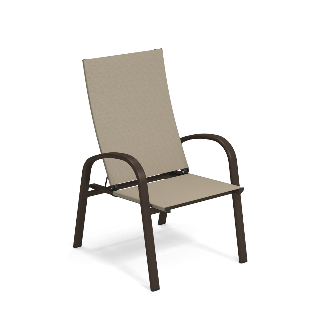 Holly Loungesessel, indischbraun / haselnuss Holly Loungesessel, indischbraun / haselnuss