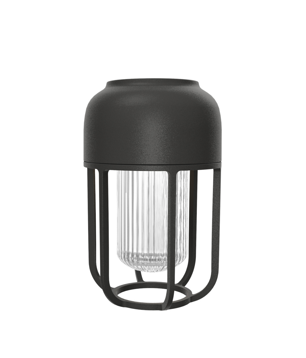 Light No. 1 Akkuleuchte, schwarz