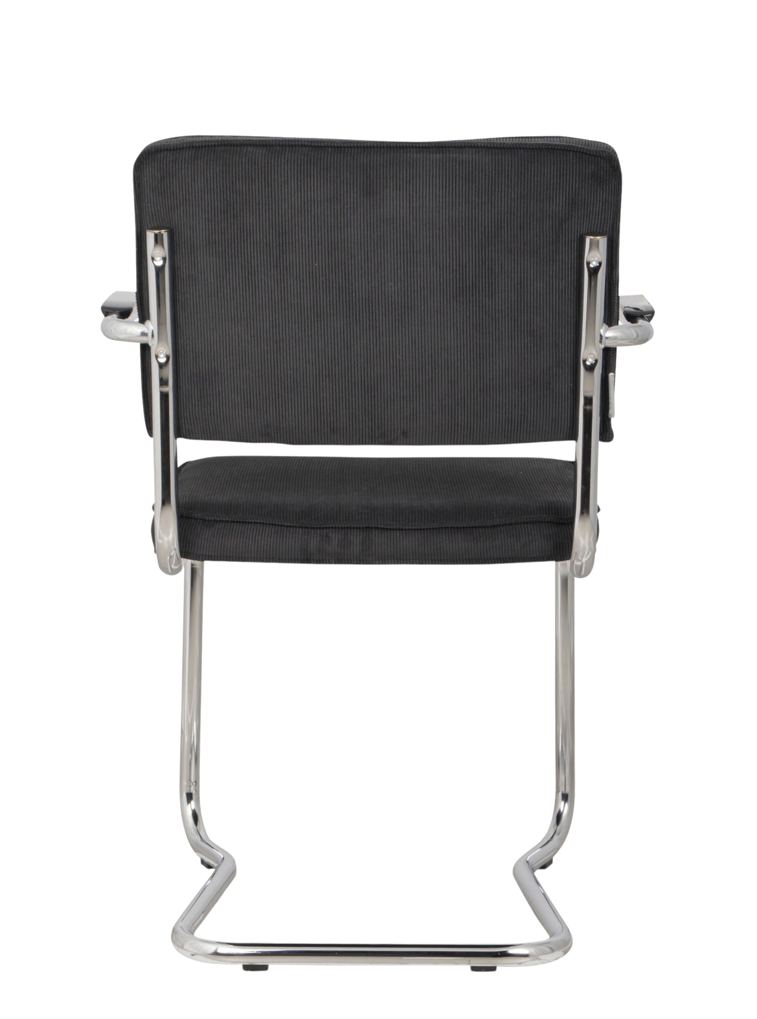 Zuiver Ridge Kink Rib Armlehnstuhl in Schwarz – modernes Design mit komfortabler Rückenlehne und einzigartigem Rippendesign für stilvolle Innenräume