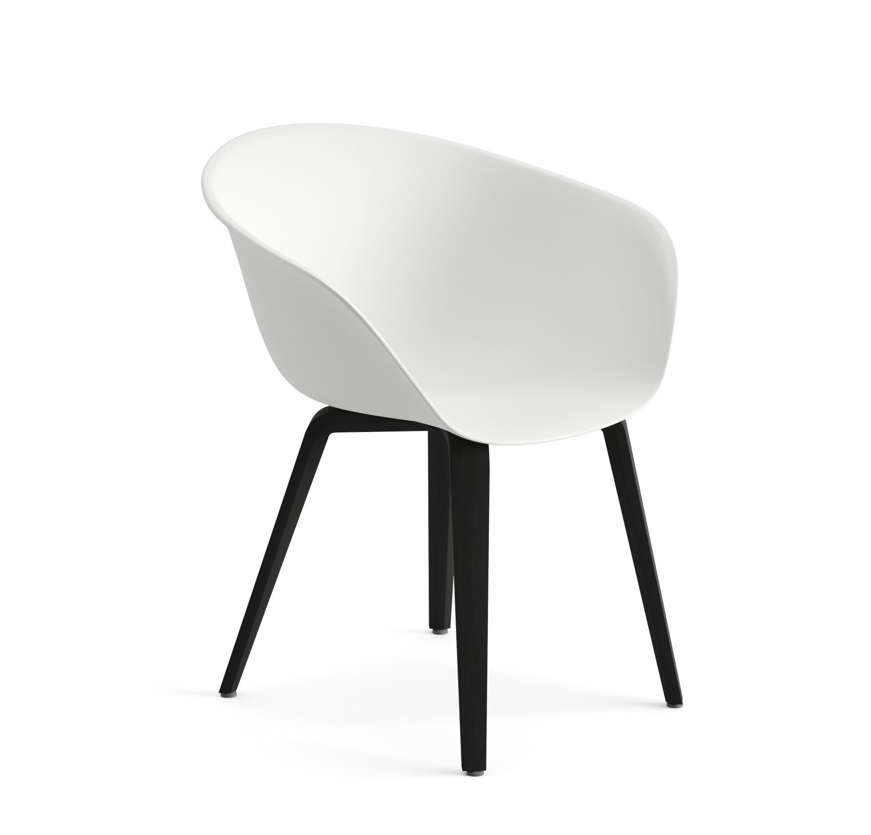 Duna 02 Stuhl, wenge / weiß #4203