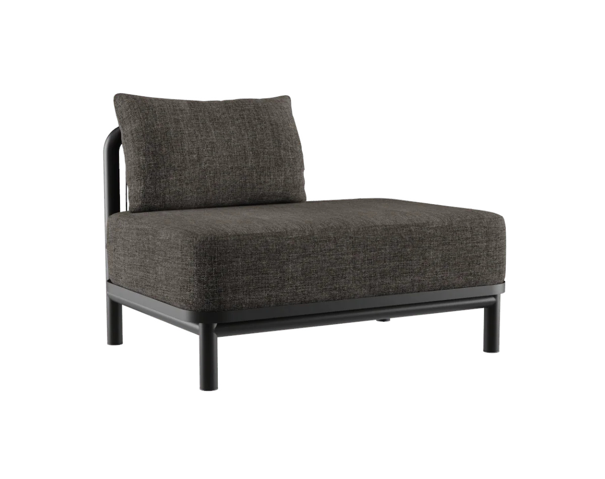 Kirra Loungesofa Open End Links, kirra noir